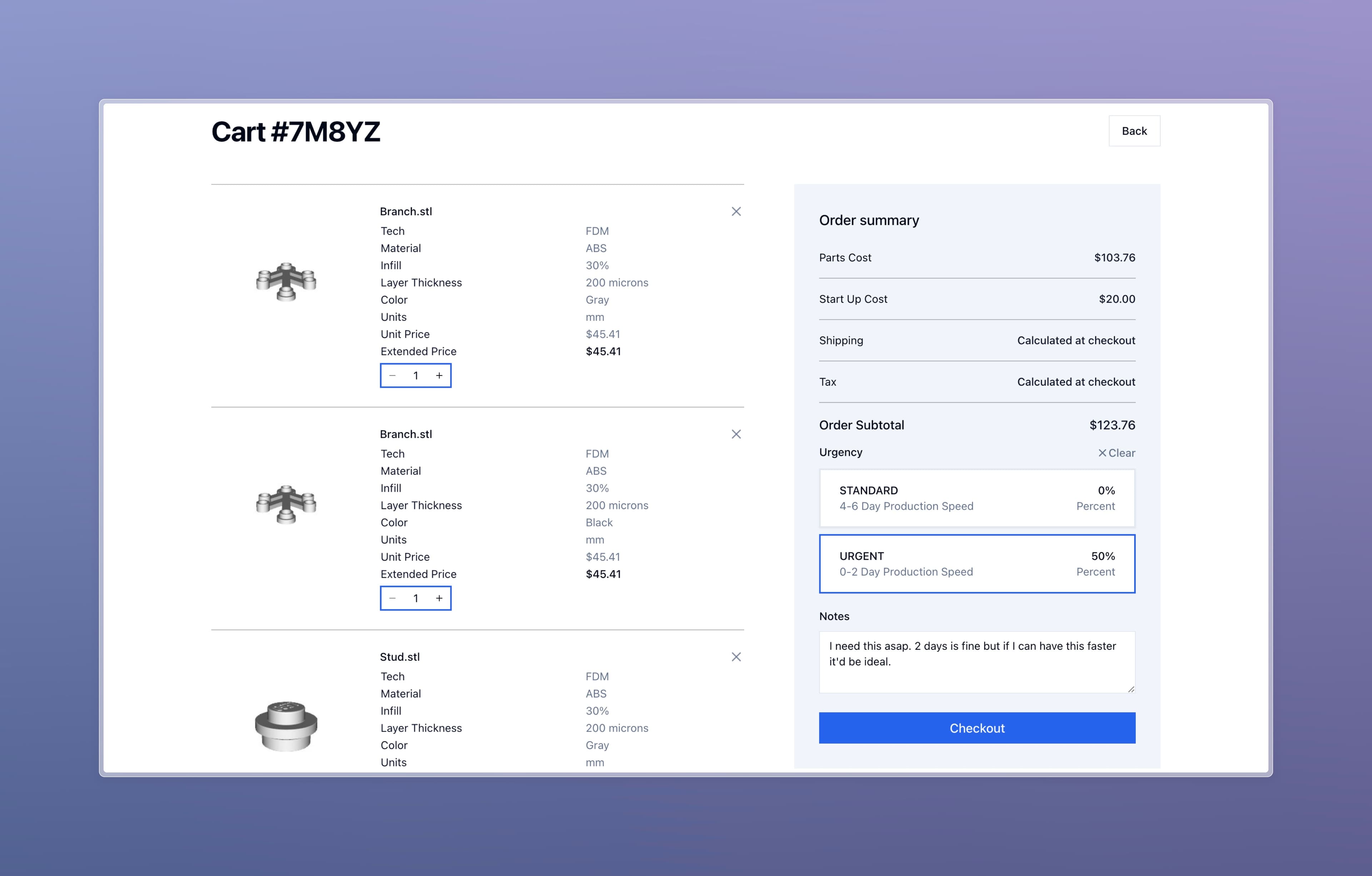 AutoQuote3D: Your 3D Printing Business, Automated.